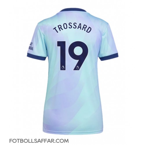 Arsenal Leandro Trossard #19 Tredjeställ Dam 2024-25 Kortärmad